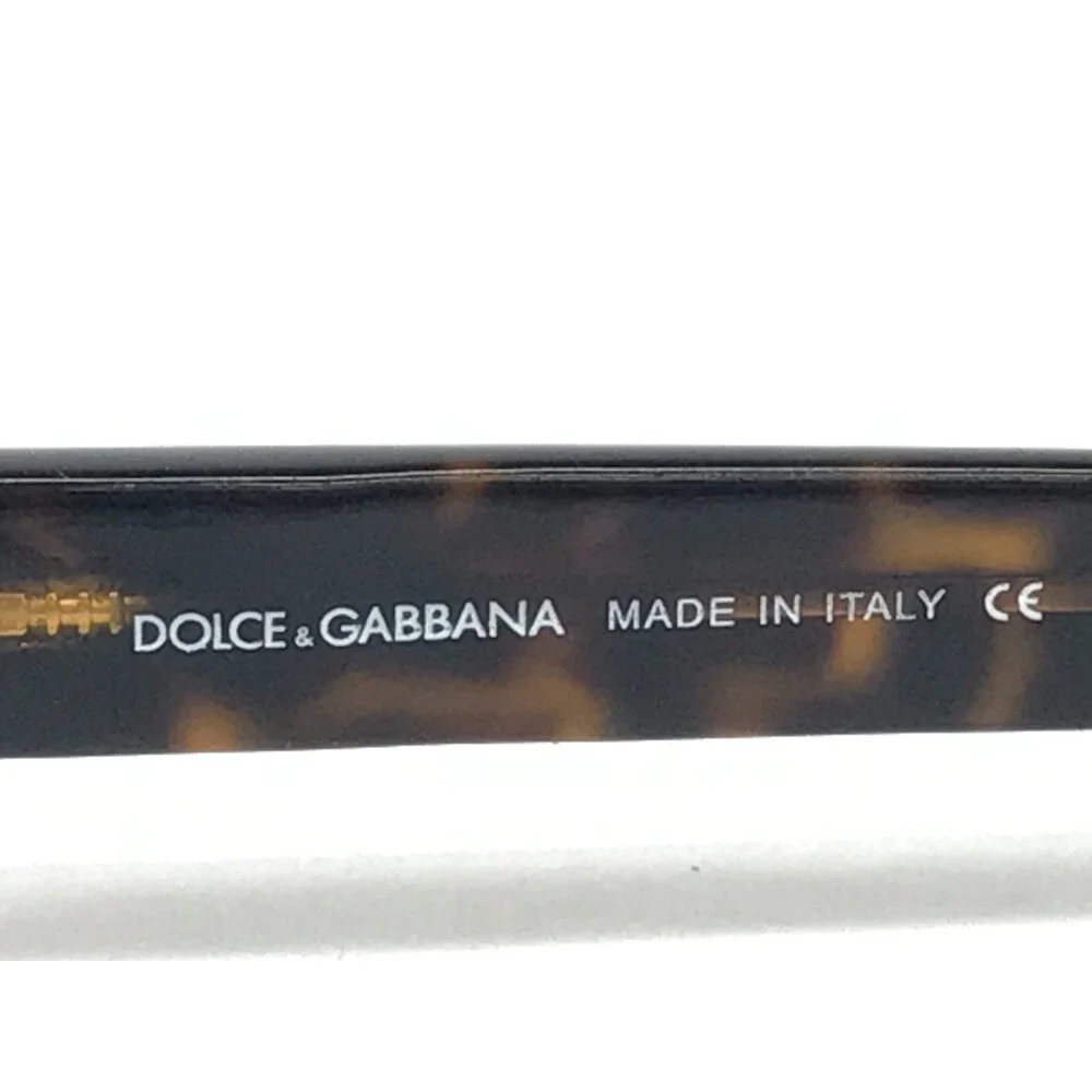 Dolce & Gabbana Eyeglasses Frames DG3006-B 502 Tortoise Crystals 52-16-130